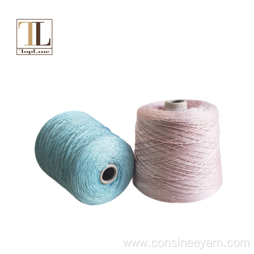 Consinee cashmere silk tape yarn blend